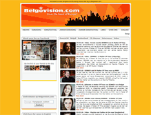 Tablet Screenshot of belgovision.com